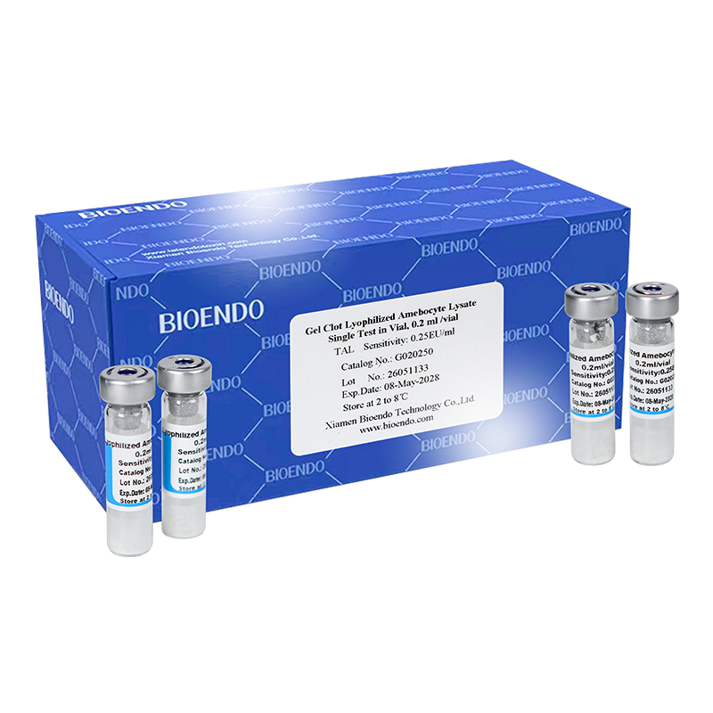 Gel Clot Lyophilized Amebocyte Lysate Single Test in Vial 0.2ml