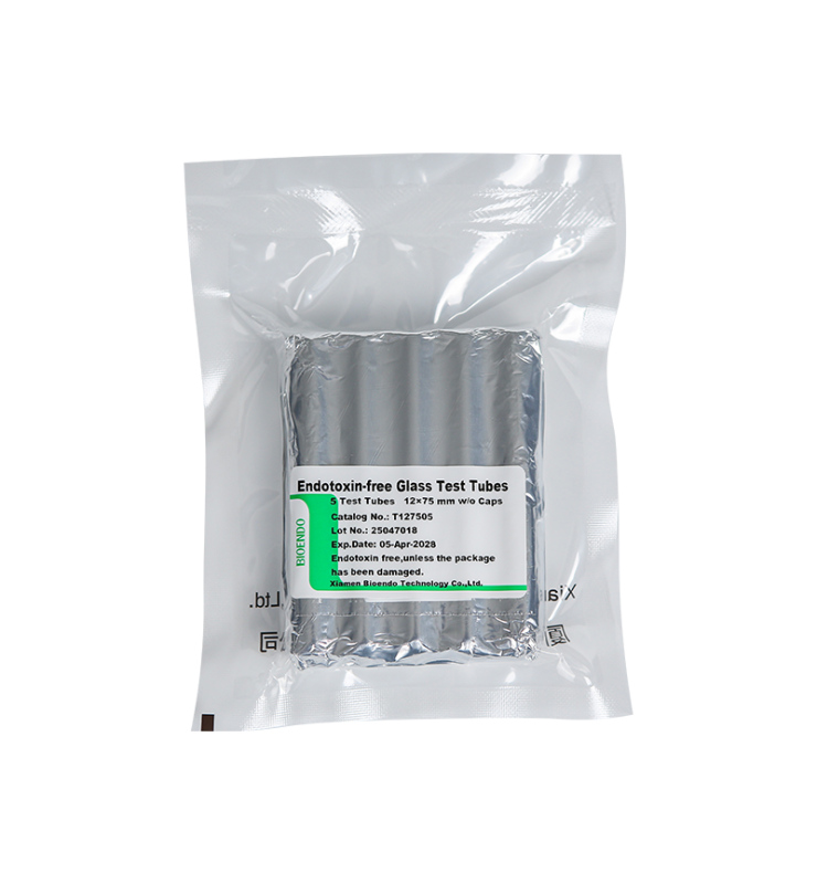 Endotoxin-free Glass Test Tubes 12X75mm 5Test.